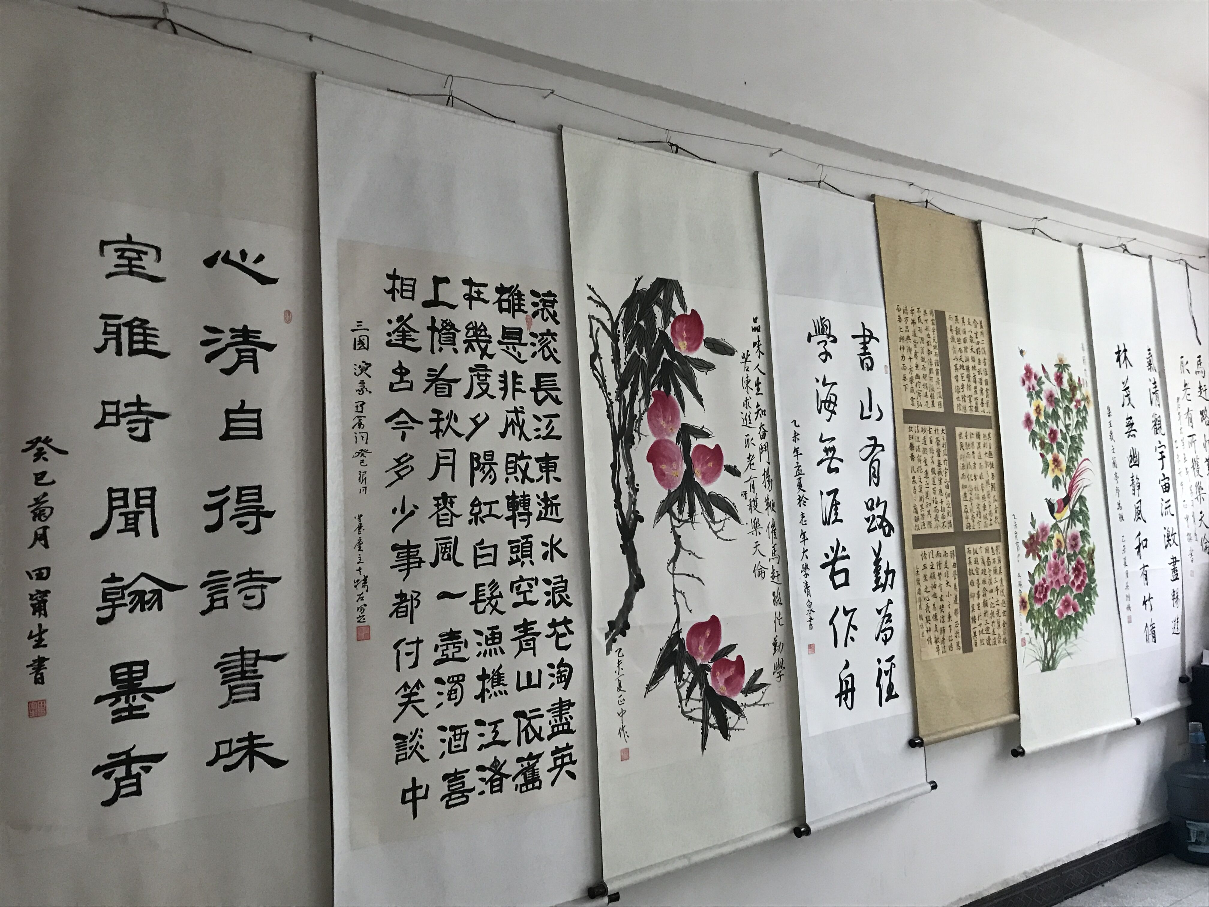 枫香九校、县老年大学多形式喜迎十九大